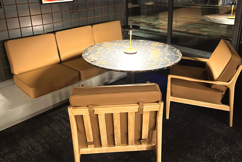 Espaces lounge et détente faits par Ruchaud