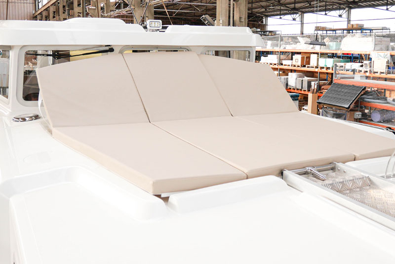 Sellerie extérieure pour péniche fluviale