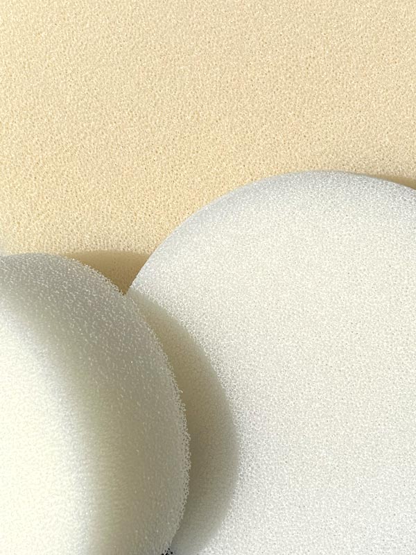 Mousse ronde/cylindrique extérieure