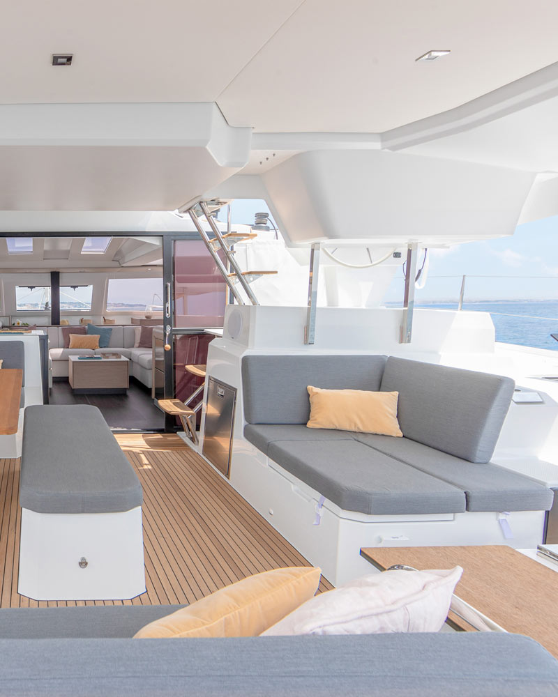 Refit nautique, une partie de la sellerie chez Ruchaud